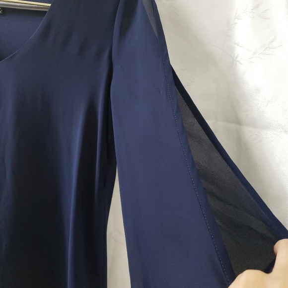 LULU'S Navy Sheath Long Sleeve Dress - Picture 6 of 6